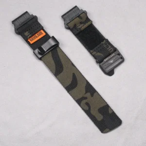 26mm Quickfit Camo Black Nylon Straps