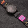26mm Quickfit Neon Blue Nylon Straps