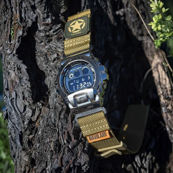 DAVILANE MOLLE Nylon Watch Band for 16mm G-SHOCK Adapter Fit Path