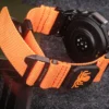 Orange MOLLE Nylon Bands for Amazfit Trex 33 Orange MOLLE Nylon Bands for Amazfit TRex 2