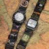 24mm Quick Release MOLLE Nylon Watch Straps Alpine Black