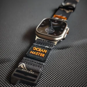 Rugged MOLLE Alpine Black Nylon Watch Bands