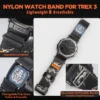 Alpine Black MOLLE Nylon Bands for Amazfit TRex 3