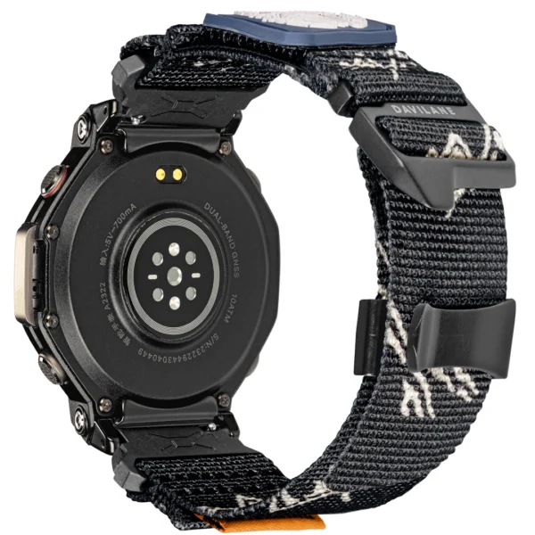 Alpine Black MOLLE Nylon Bands for Amazfit TRex 3