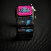 Elevate Your Style with DAVILANE MOLLE Apple Watch Bands2 Neon Blue MOLLE Nylon Watch Band for G-Shock GA-2100 / GM-2100