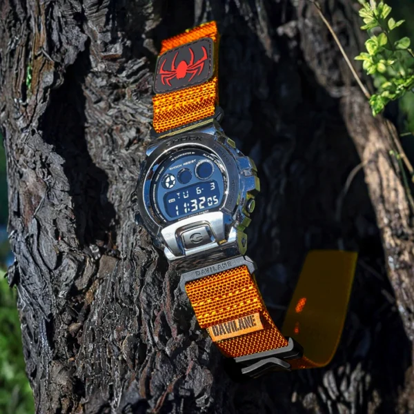 18mm Quick Release MOLLE Nylon Watch Straps Orange