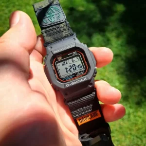 Camo Black MOLLE Nylon Straps for G-Shock DW5600