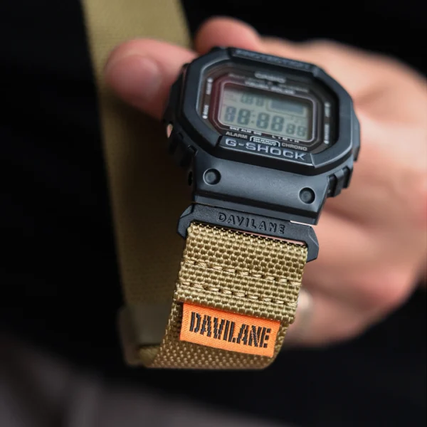 MOLLE Rugged nylon Watch Bands for G-Shock DW5600 Coyote4 DW5600