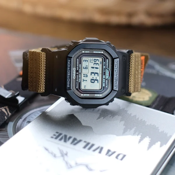 MOLLE Rugged nylon Watch Bands for G-Shock DW5600 Coyote5 Coyote MOLLE Nylon Watch Band for G-Shock DW-5600 / GW-M5610