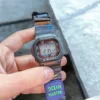 Neon Blue MOLLE Nylon Straps for G-Shock DW5600