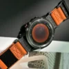 AIR BORNE Quickfit Leather Watch Bands Orange