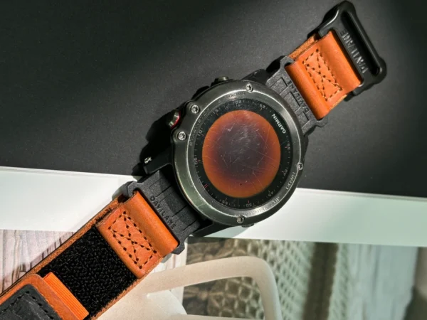 AIR BORNE Quickfit Leather Watch Bands Orange