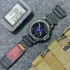 AIR BORNE Leather Watch Bands for Amazfit T-Rex Ultra | Black