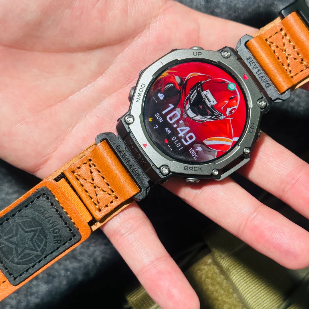 Orange strap option
