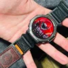AIR BORNE Leather Watch Bands for Amazfit T-Rex 2 | Black