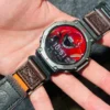 AIR BORNE Leather Watch Bands for Amazfit Trex7 AIR BORNE Leather Watch Bands for Amazfit T-Rex PRO | Brown