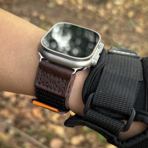 Air Ranger Leather Apple Watch Bands Brown3 Air Ranger Leather Apple Watch Strap