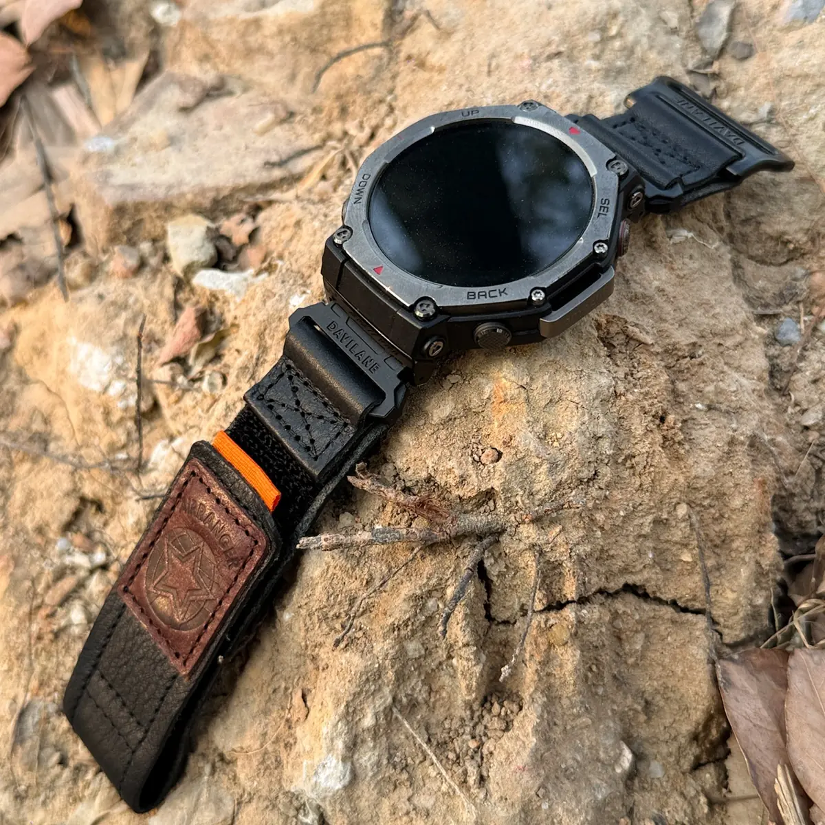 Black Air Ranger for Amazfit T-Rex 3 Pro 44mm