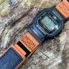 Orange DAVILANE Air Ranger Leather 16mm G-SHOCK adapter fit path watch band