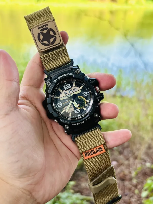 G-Shock GG-1000 / GWG-100 / GSG-100 DAVILANE MOLLE Nylon watch band photo