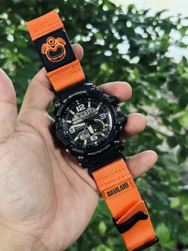 G-Shock GG-1000 / GWG-100 / GSG-100 DAVILANE MOLLE Nylon watch band photo
