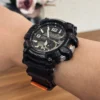 Black Air Ranger Leather Watch Band for G-Shock GG-1000 / GWG-100 / GSG-100