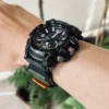 Green Air Ranger Leather Watch Band for G-Shock GG-1000 / GWG-100 / GSG-100