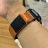 Orange Air Ranger Leather Watch Band for G-Shock GG-1000 / GWG-100 / GSG-100