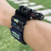 Neon Blue MOLLE Nylon Watch Band for G-Shock GW-9500