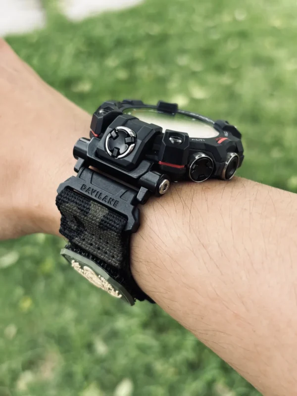 Alpine Black MOLLE Nylon Watch Band for G-Shock GW-9500
