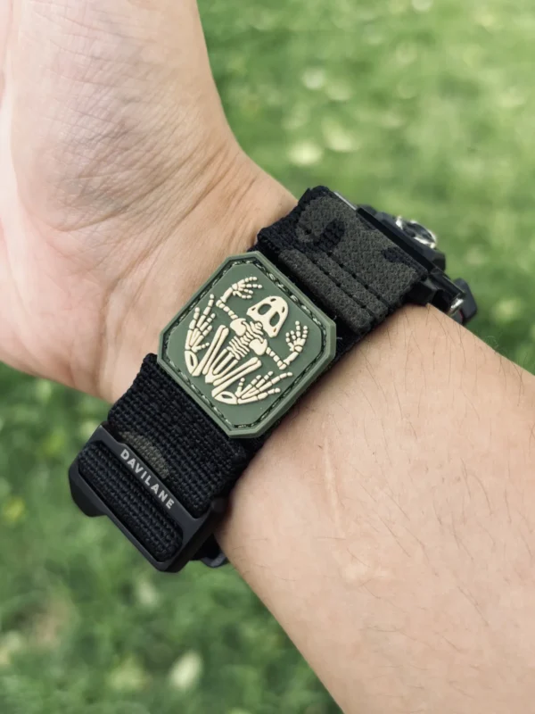 Alpine Black MOLLE Nylon Watch Band for G-Shock GW-9500