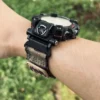 Camo Green MOLLE Nylon Watch Band for G-Shock GW-9500