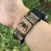Camo Green MOLLE Nylon Watch Band for G-Shock GW-9500