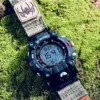 Camo Green MOLLE Nylon Watch Band for G-Shock GW-9500