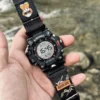 Camo Black MOLLE Nylon Watch Band for G-Shock GW-9500
