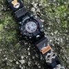 Camo Black MOLLE Nylon Watch Band for G-Shock GW-9500