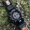 Camo Black MOLLE Nylon Watch Band for G-Shock GW-9500