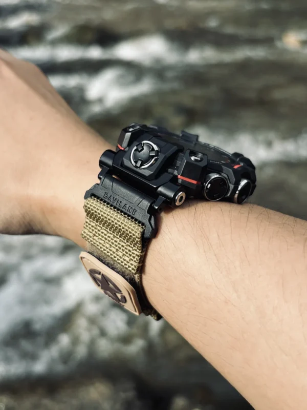 Coyote MOLLE Nylon Watch Band for G-Shock GW-9500