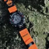 Orange MOLLE Nylon Watch Band for G-Shock GW-9500