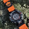 Orange MOLLE Nylon Watch Band for G-Shock GW-9500