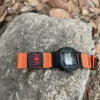 Orange MOLLE Nylon Watch Band for G-Shock DW-5600 / GW-M5610