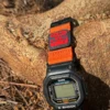 Orange MOLLE Nylon Watch Band for G-Shock DW-5600 / GW-M5610
