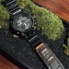 Black Air Ranger Leather Watch Band for G-Shock GWG-1000