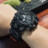Black Air Ranger Leather Watch Band for G-Shock GWG-1000