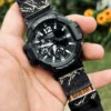 ga1100-dv01-alpine-black-02 Alpine Black DAVILANE MOLLE Nylon watch band installed on G-Shock GA-1000 / GA-1100 Gravity Master