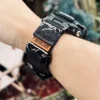 ga1100-dv01-alpine-black-05 Alpine Black DAVILANE MOLLE Nylon watch band installed on G-Shock GA-1000 / GA-1100 Gravity Master