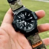 ga1100-dv01-camo-green-02 Camo Green DAVILANE MOLLE Nylon watch band installed on G-Shock GA-1000 / GA-1100 Gravity Master