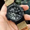 ga1100-dv01-coyote-02 Coyote DAVILANE MOLLE Nylon watch band installed on G-Shock GA-1000 / GA-1100 Gravity Master