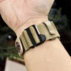 ga1100-dv01-coyote-06 Coyote DAVILANE MOLLE Nylon watch band installed on G-Shock GA-1000 / GA-1100 Gravity Master
