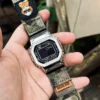 gmw-b5000-dv01-camo-green-03 Camo Green DAVILANE MOLLE Nylon watch band installed on G-Shock GMW-B5000
